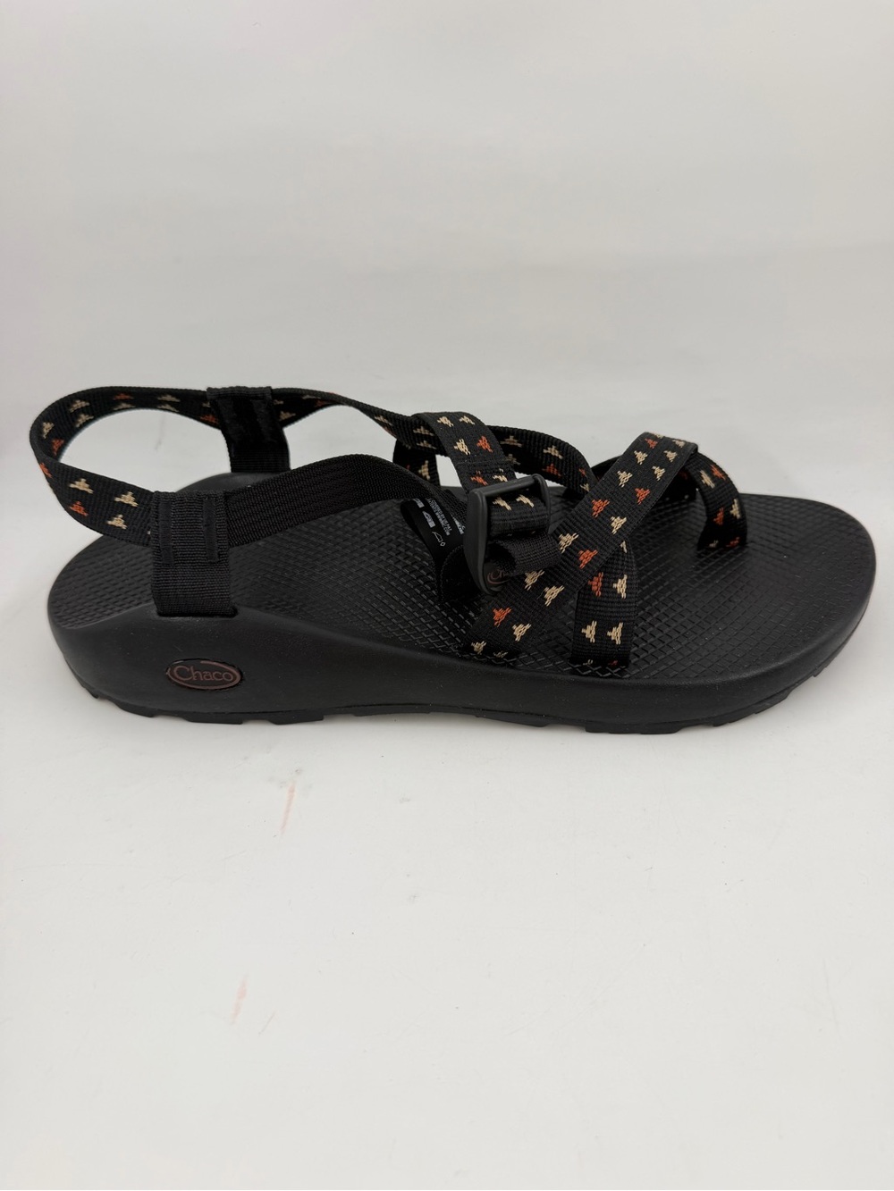Chaco Men’s Z1 Classic -SZ 13- Black Print Waterproof Sport Sandals